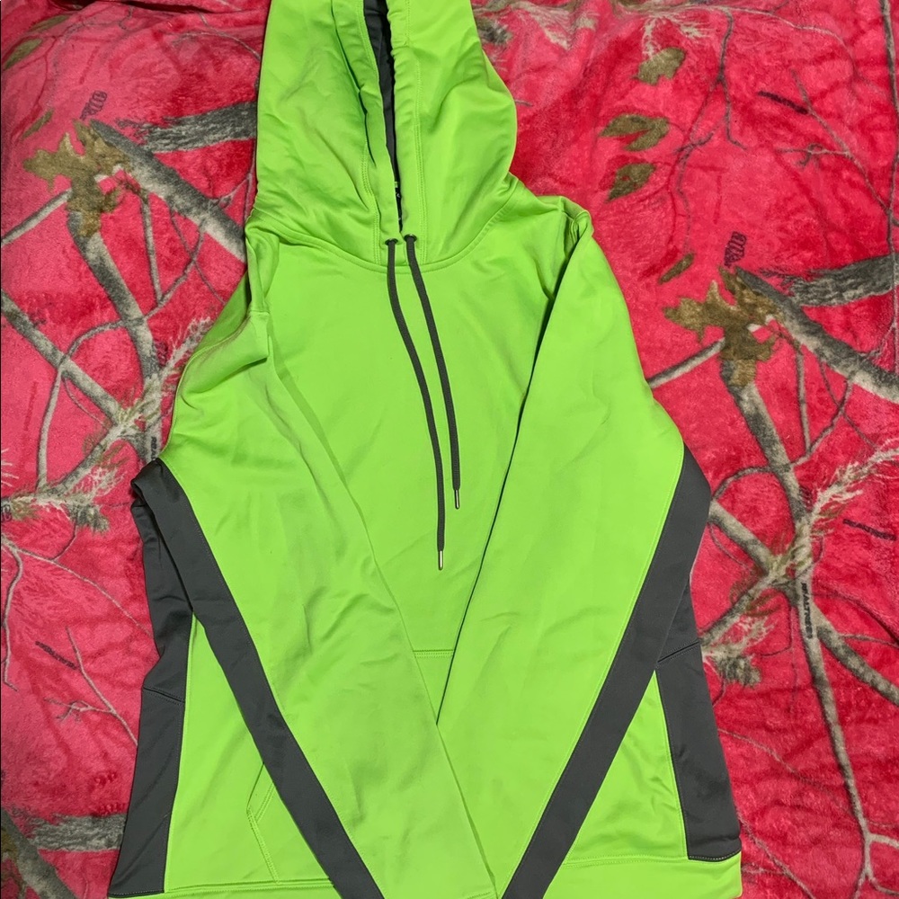 Green and Gray Hoodie